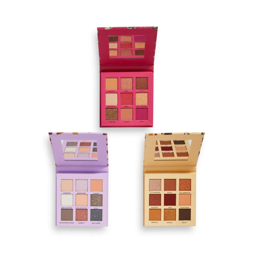 Makeup Revolution Friends Eyeshadow Palette Set The One With All Thanks 1 vnt.-3 vnt. - Kosmetika