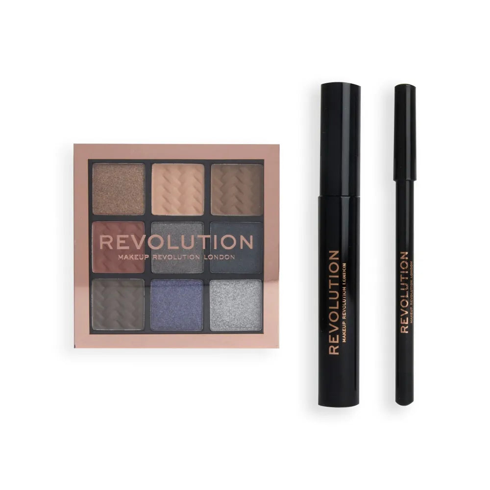 Makeup Revolution Kalėdų Dūminiai Akys Rinkinys 1 pakelis. - Kosmetika