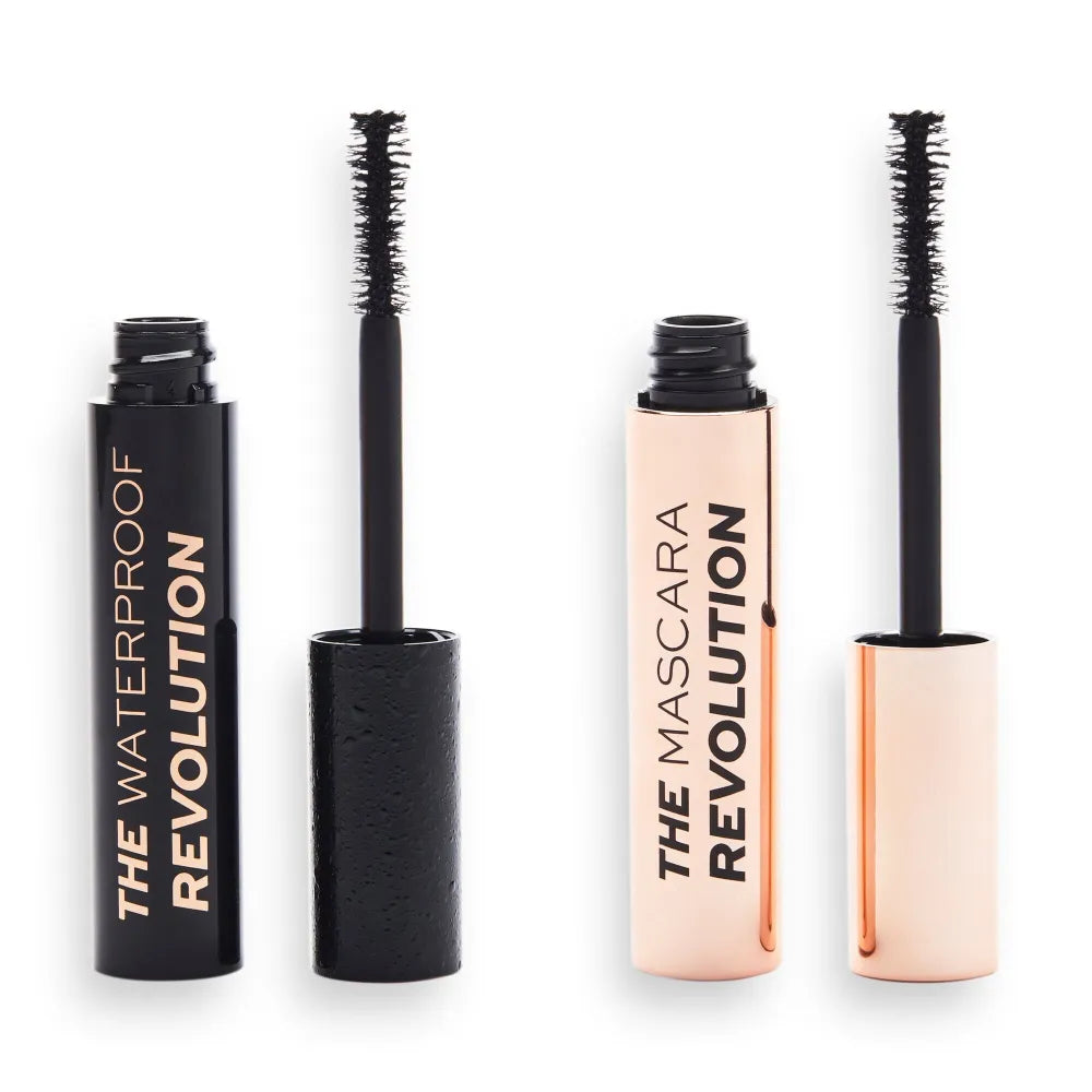 Makeup Revolution Kalėdų rinkinys Mascara Duo 1 pakuotė. - Kosmetika