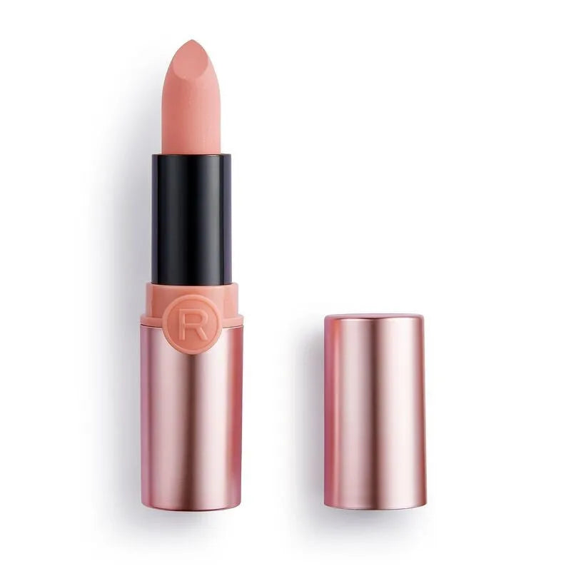 Makeup Revolution Powder Matte Lūpų Batomas Frost 1 vnt. - Kosmetika