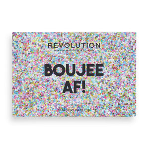 Makeup Revolution Power Shadow Palette Eyeshadow (6) Boujee AF 1vnt - Kosmetika