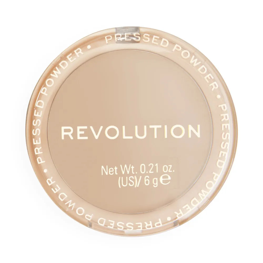Makeup Revolution Reloaded Pressed Powder - Bežinis 6g - Kosmetika