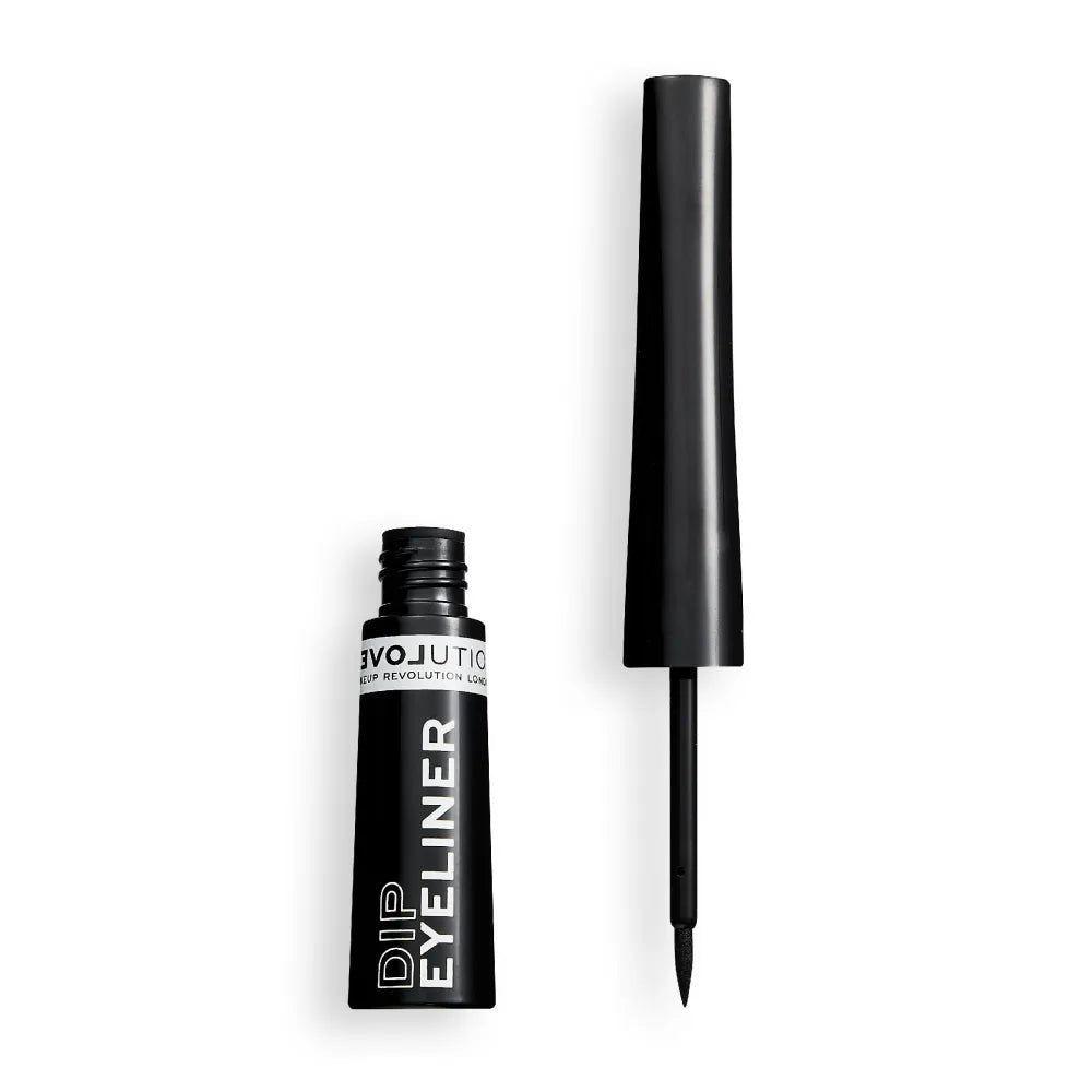 Makeup Revolution Relove Dip Eyeliner - Juodas 1szt - Kosmetika