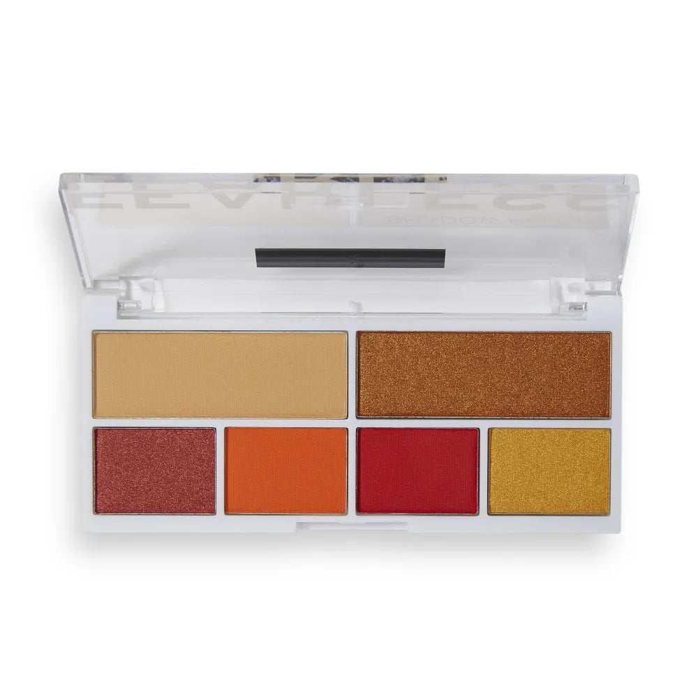 Makeup Revolution Relove Eyeshadow Palette (6) Fearless 1vnt - Kosmetika