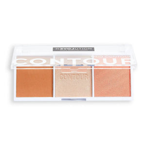 Makeup Revolution Relove Veido kontūravimo paletė Trio - Cukrus 1vnt - Kosmetika