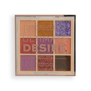Makeup Revolution Ultimate Desire Eyeshadow Palette (9) - Jewel Fixation 1pc - Kosmetika