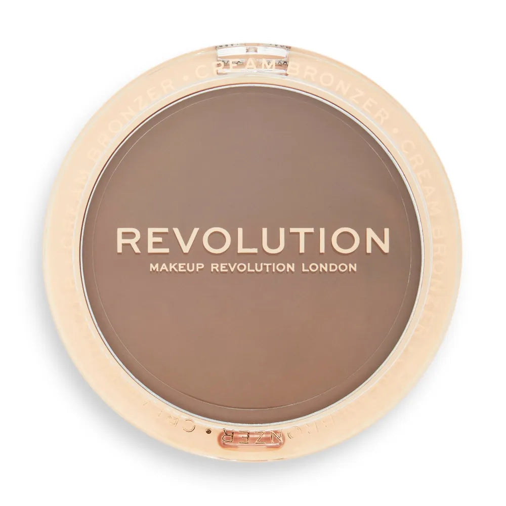 Makeup Revolution Ultra Cream Bronzer Bronzing Powder for Face - Vidutinė 15g - Kosmetika