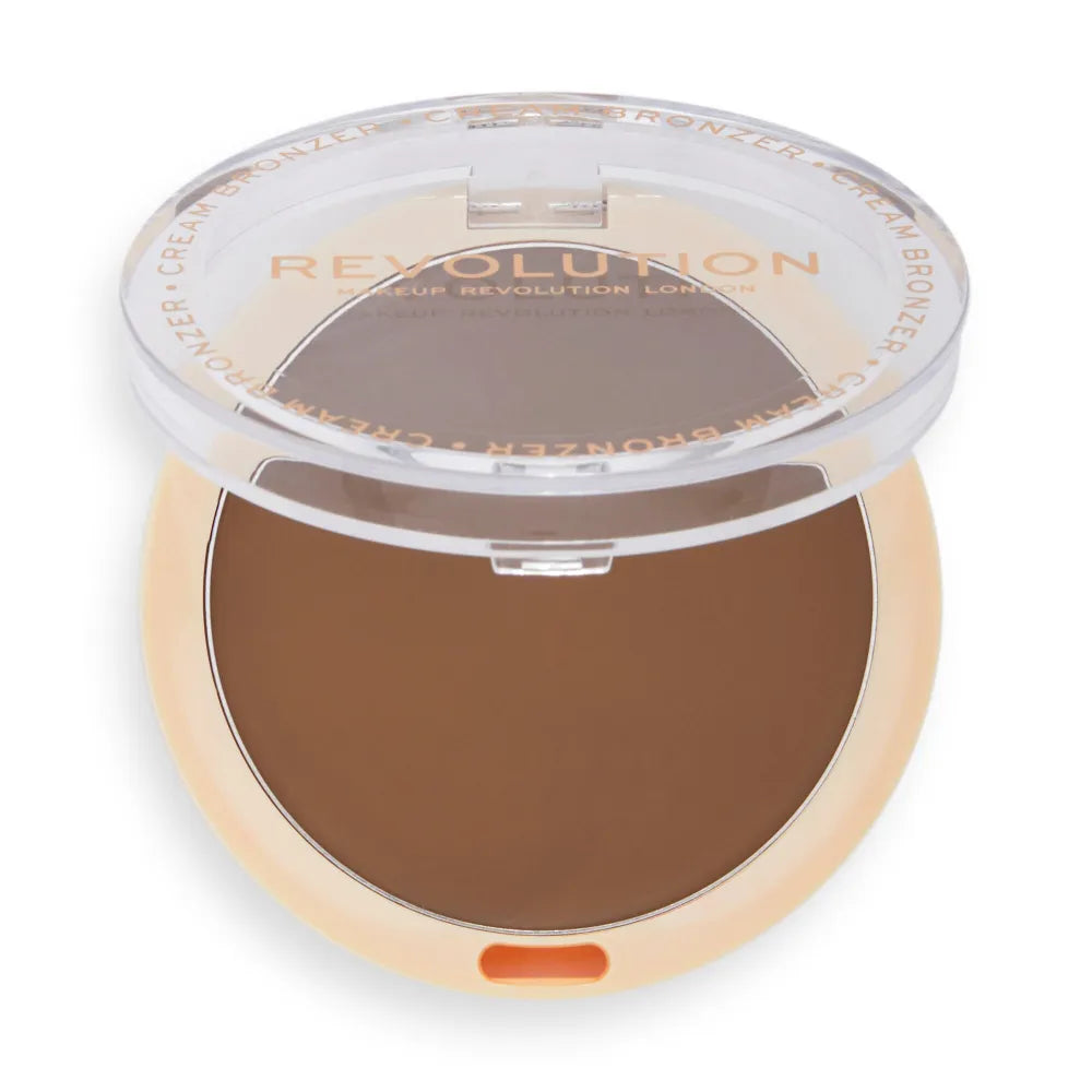 Makeup Revolution Ultra Cream Bronzer Bronzing Powder for Face - Vidutinė 15g - Kosmetika