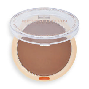 Makeup Revolution Ultra Cream Bronzer Veido bronzavimo milteliai - Šviesus 15g - Kosmetika