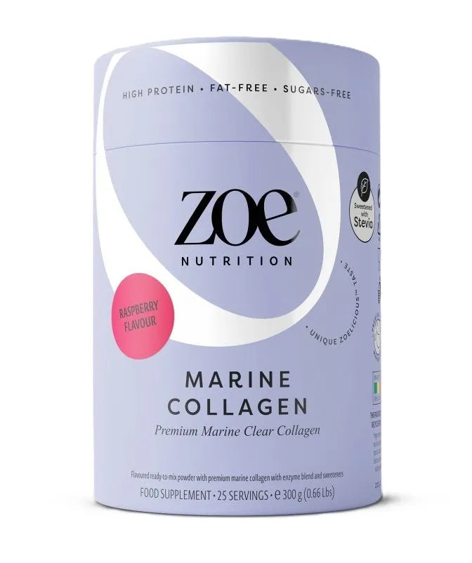 Marine Collagen Raspberry - 300g - ZOE Nutrition - Papildai