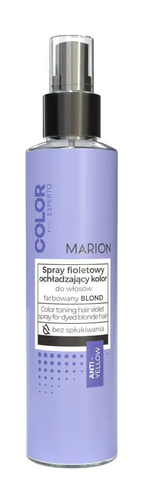 Marion Color Expert Purpurinė Plaukų Purškiklis Aušinantis Atspalvis - Dažyti Šviesūs 150ml - Kosmetika