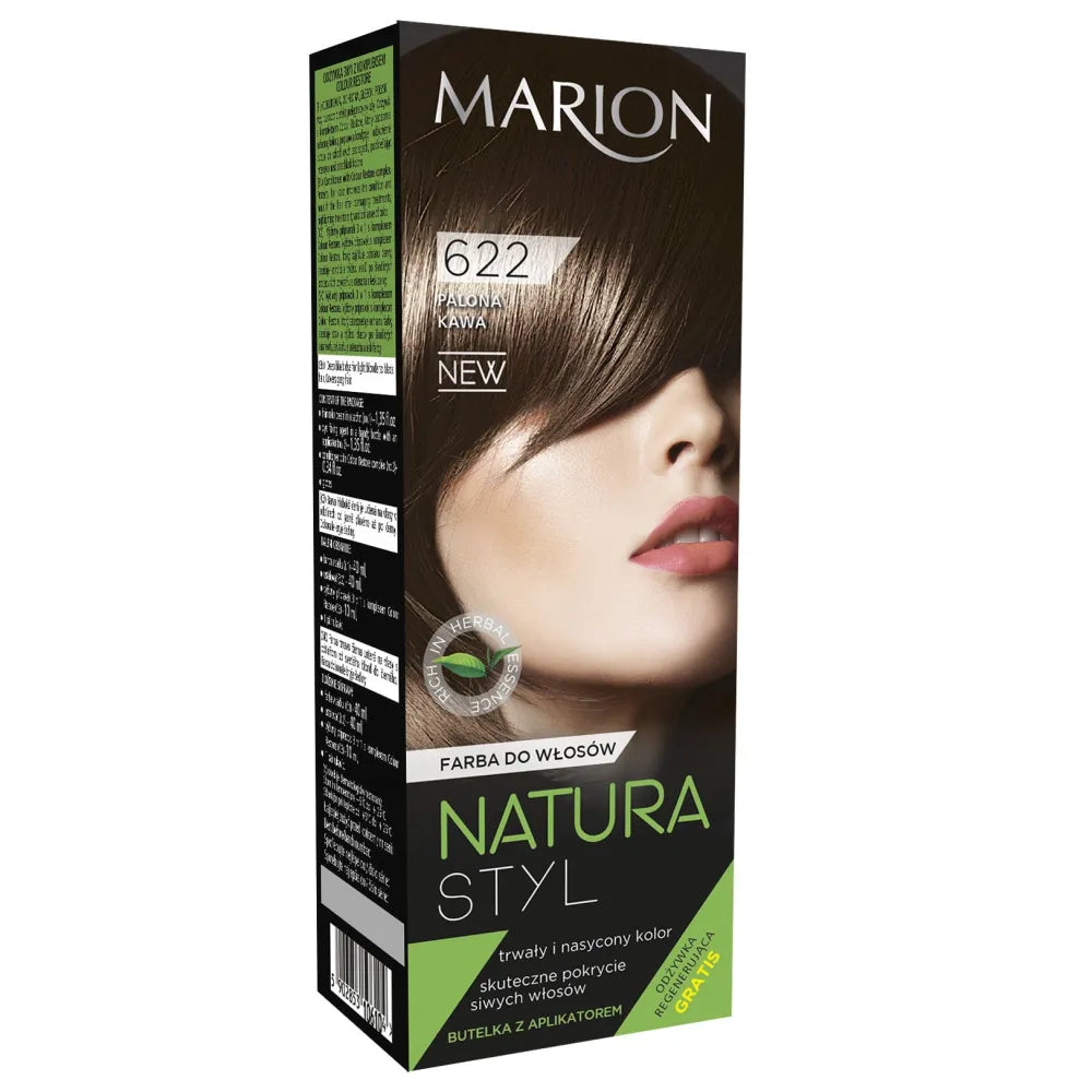 Marion Hair Color Natura Styl Nr. 622 Sudeginta Kava - Kosmetika