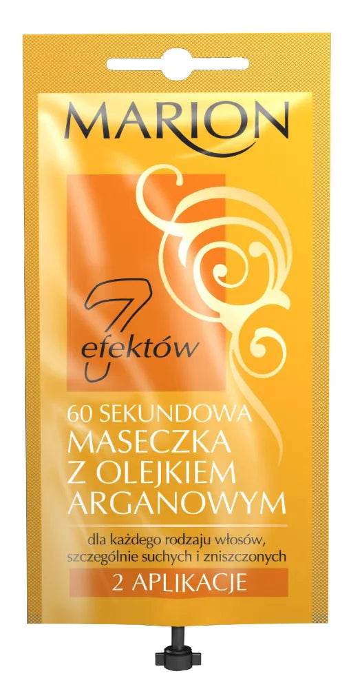 Marion Hair Line 60 sekundžių kaukė su argano aliejumi 15ml - Kosmetika