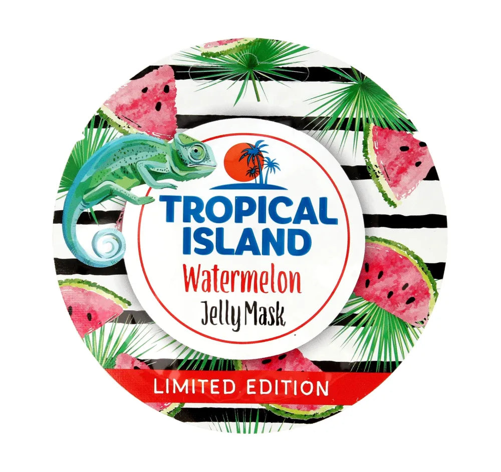 Marion Tropical Island Watermelon veido gelio kaukė 10g - Kosmetika