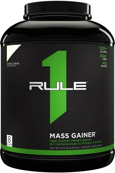 Mass Gainer Vanilla Creme - 2600g - Rule One - Sporto papildai