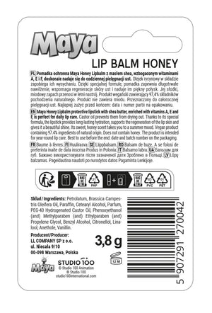 Maya Lip Balm Protective Honey yellow - Kosmetika