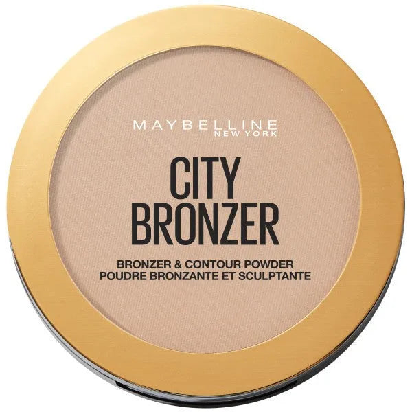 MAYBELLINE City Bronzer bronzavimo milteliai veidui - vidutiniai šaltieji 8g - Kosmetika