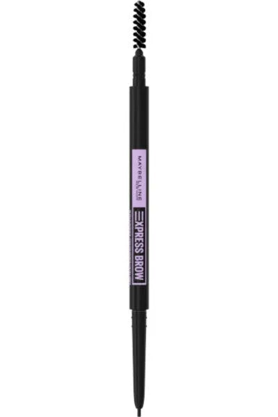 MAYBELLINE Express Brow Ultra Slim Antakių pieštukas - 07 Black 1 vnt - Kosmetika