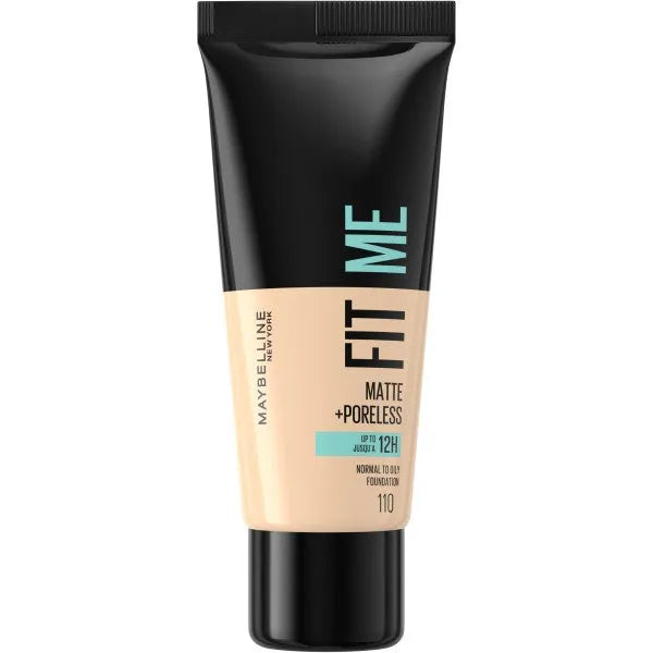 Maybelline Fit Me! Matinis Pagrindas Nr. 110 Porcelianas 30ml - Kosmetika