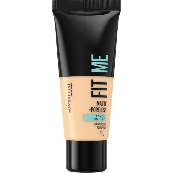 Maybelline Fit Me! Matinis Pagrindas Nr. 118 Nude 30ml - Kosmetika
