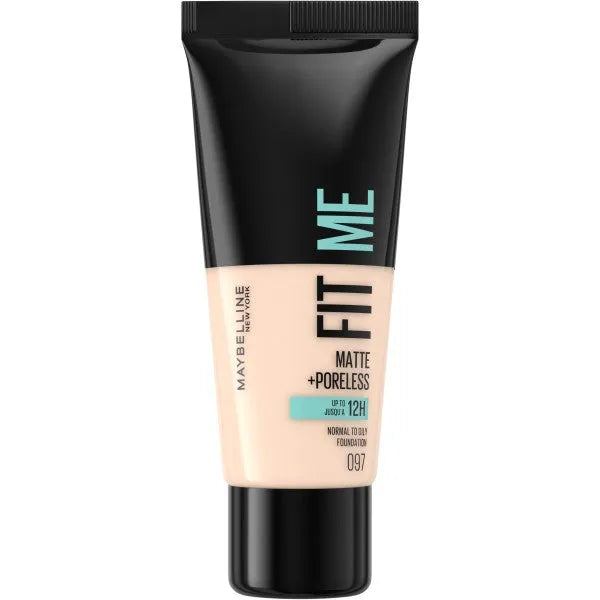 Maybelline Fit Me! Matinis Pagrindas Nr. 97 Natūralus Porcelianas 30ml - Kosmetika