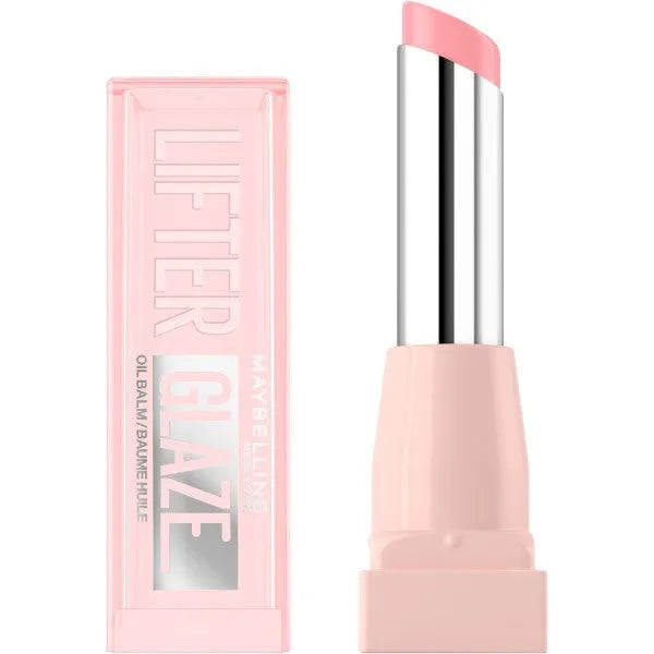 MAYBELLINE Lifter Glaze Lipstick - moisturizing oil balm 002 Pink Drip 2.8 g - Kosmetika