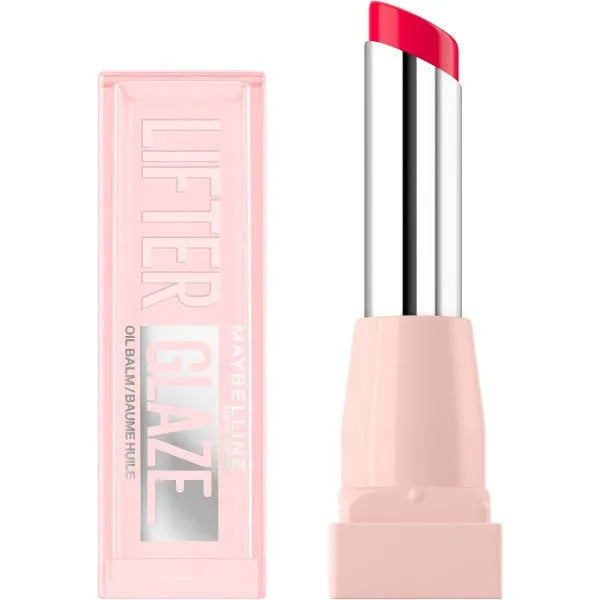 MAYBELLINE Lifter Glaze Lipstick - Moisturizing Oil Lip Balm 004 Cherry Swirl 2.8 g - Kosmetika