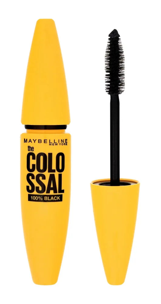 Maybelline Mascara Colossal 100% Black (juodas) 10.7ml - Kosmetika