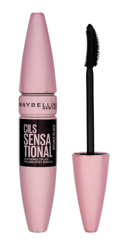 Maybelline Mascara Lash Sensational Intensyvus Juodas 9.5ml - Kosmetika
