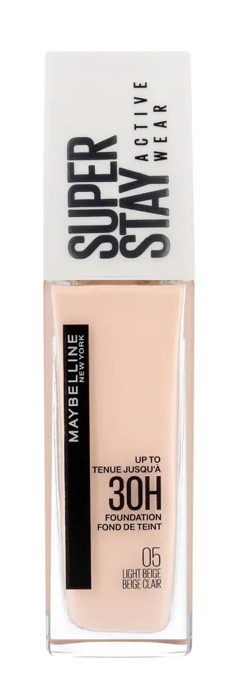 Maybelline Super Stay Active Wear 30H Ilgalaikė Fondas Nr. 05 Šviesiai Bežinė 30ml - Kosmetika