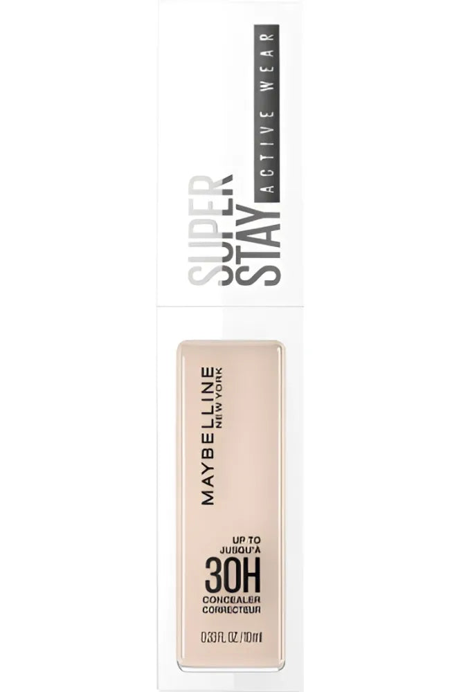 MAYBELLINE Super Stay Active Wear 30H Veido Korrektorius Nr. 10 Šviesus 10ml - Kosmetika