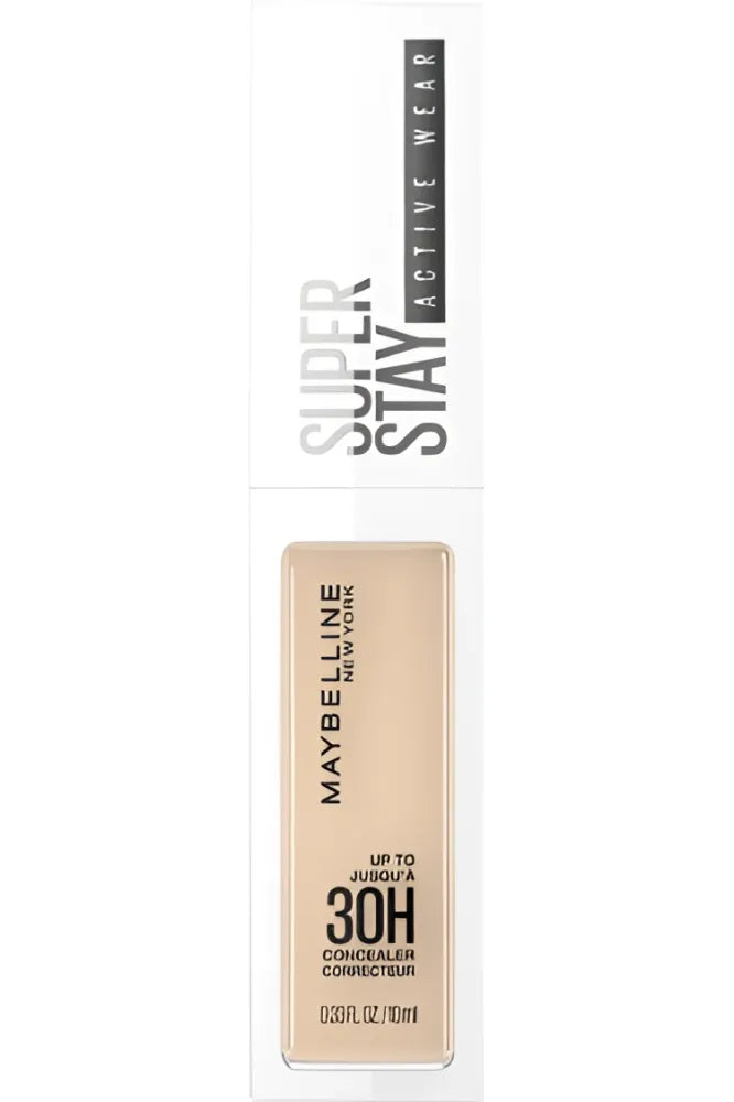 MAYBELLINE Super Stay Active Wear 30H Veido Korrektorius Nr. 15 Šviesus 10ml - Kosmetika