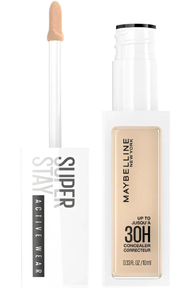 MAYBELLINE Super Stay Active Wear 30H Veido Korrektorius Nr. 15 Šviesus 10ml - Kosmetika