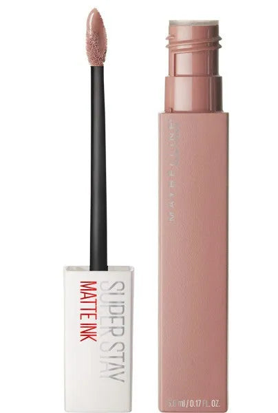 MAYBELLINE Super Stay Matte Ink Matinis skystas lūpų dažai Nr. 05 - Loyalist 5ml - Kosmetika
