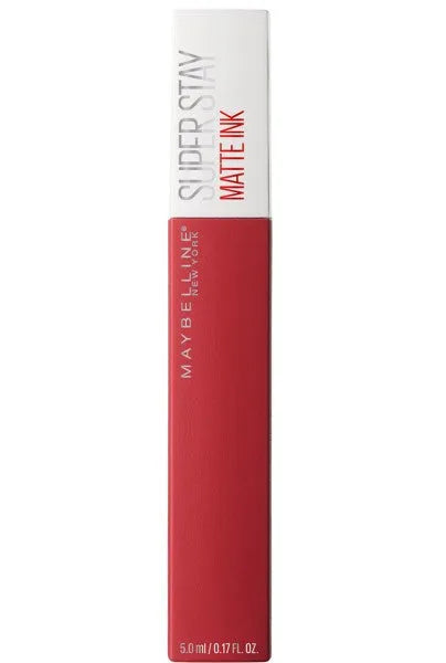 MAYBELLINE Super Stay Matte Ink Matinis skystas lūpų dažai Nr. 20 - Pioneer 5ml - Kosmetika