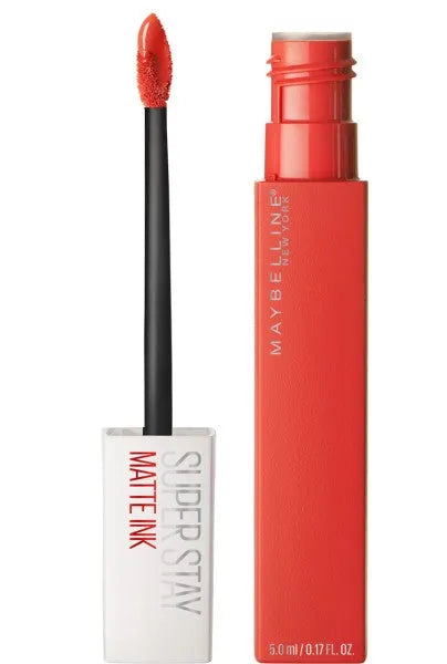 MAYBELLINE Super Stay Matte Ink Matinis Skystas Lūpų Dažai Nr. 25 - Heroine 5ml - Kosmetika