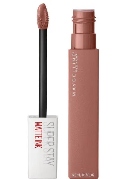 MAYBELLINE Super Stay Matte Ink Matinis skystas lūpų dažai Nr. 65 - Seductress 5ml - Kosmetika