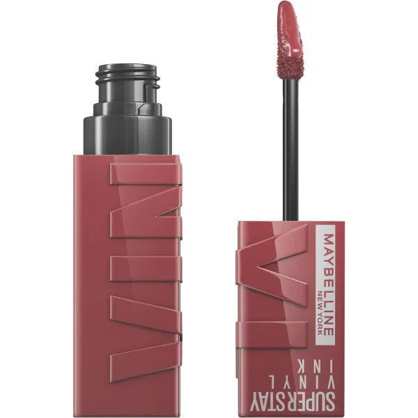MAYBELLINE Super Stay Vinyl Ink skysti lūpdažiai Nr. 40 Witty 4.2ml - Kosmetika