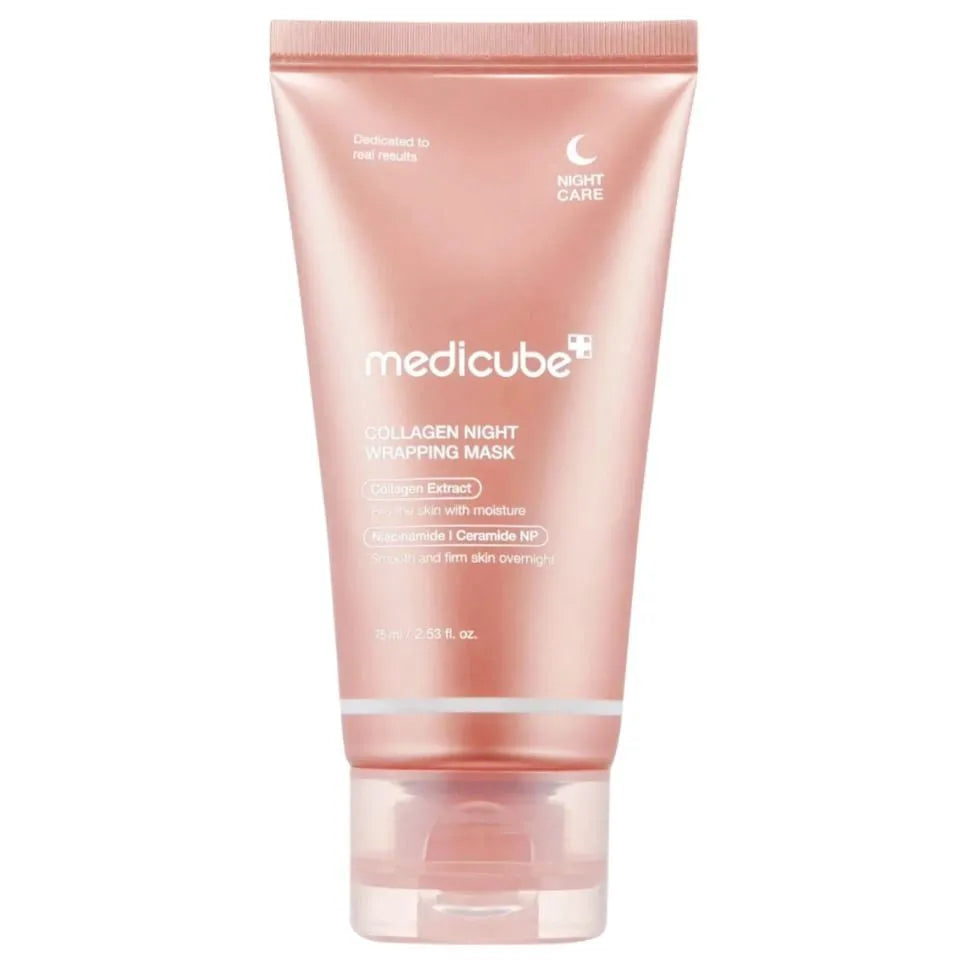 MEDICUBE Collagen Night Rapping Mask 75 ml - Kosmetika