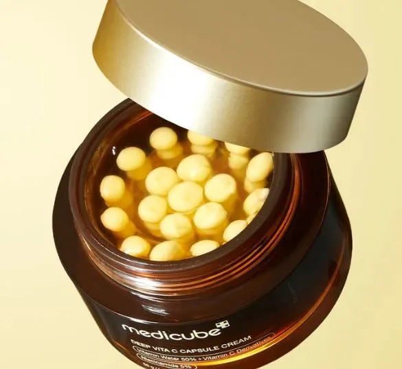 MEDICUBE Deep Vita C Capsule Cream with capsules 55 g - Kosmetika