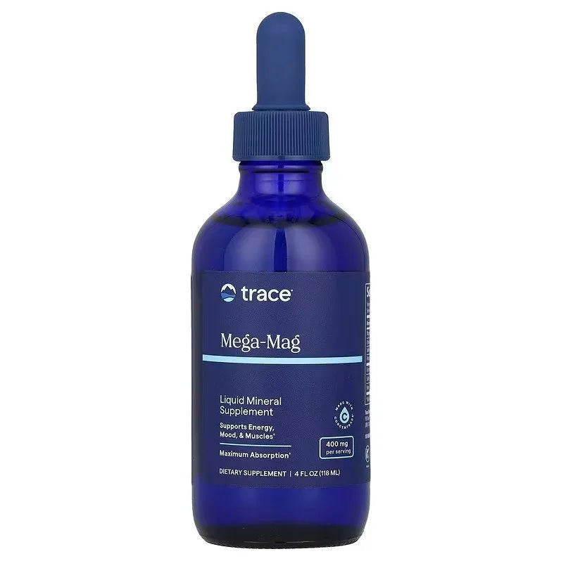 Mega-Mag 400mg - 118 ml. - Trace Minerals - Papildai