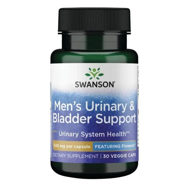 Men’s Urinary and Bladder Support - 500 mg - N30 - Swanson - Papildai