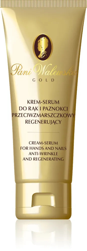 Miraculum Pani Walewska Gold Anti-wrinkle regeneruojantis Rankų Kremas-Serumas 75ml - Kosmetika