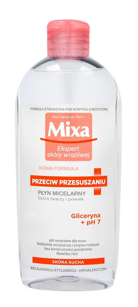 Mixa micelinė vanduo prieš džiūvimą 400ml - Kosmetika