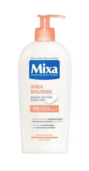 MIXA Rich Body Milk - intensyvi mityba 400 ml - Kosmetika