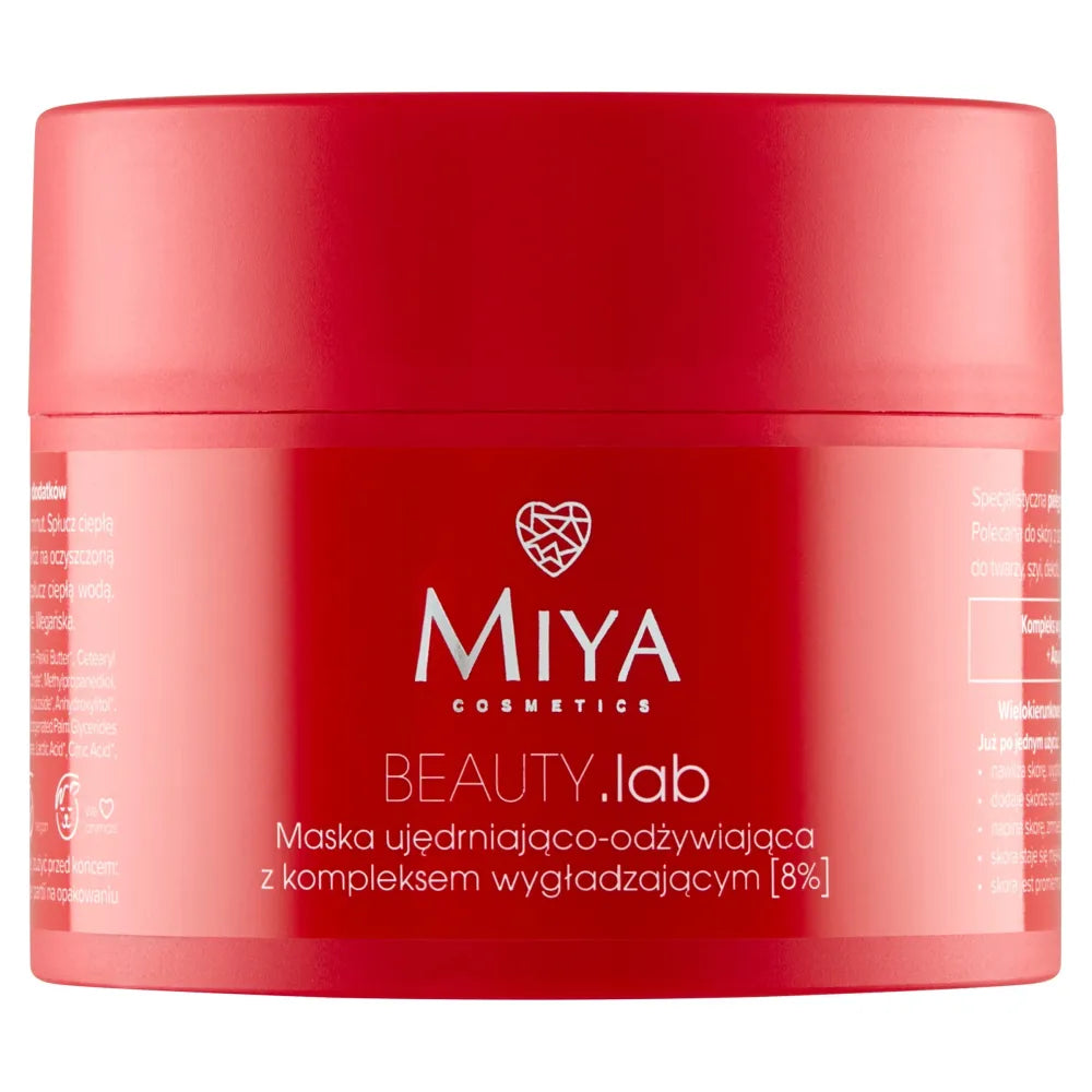 MIYA BEAUTY.lab Stangrinanti ir maitinanti kaukė 50m - Kosmetika