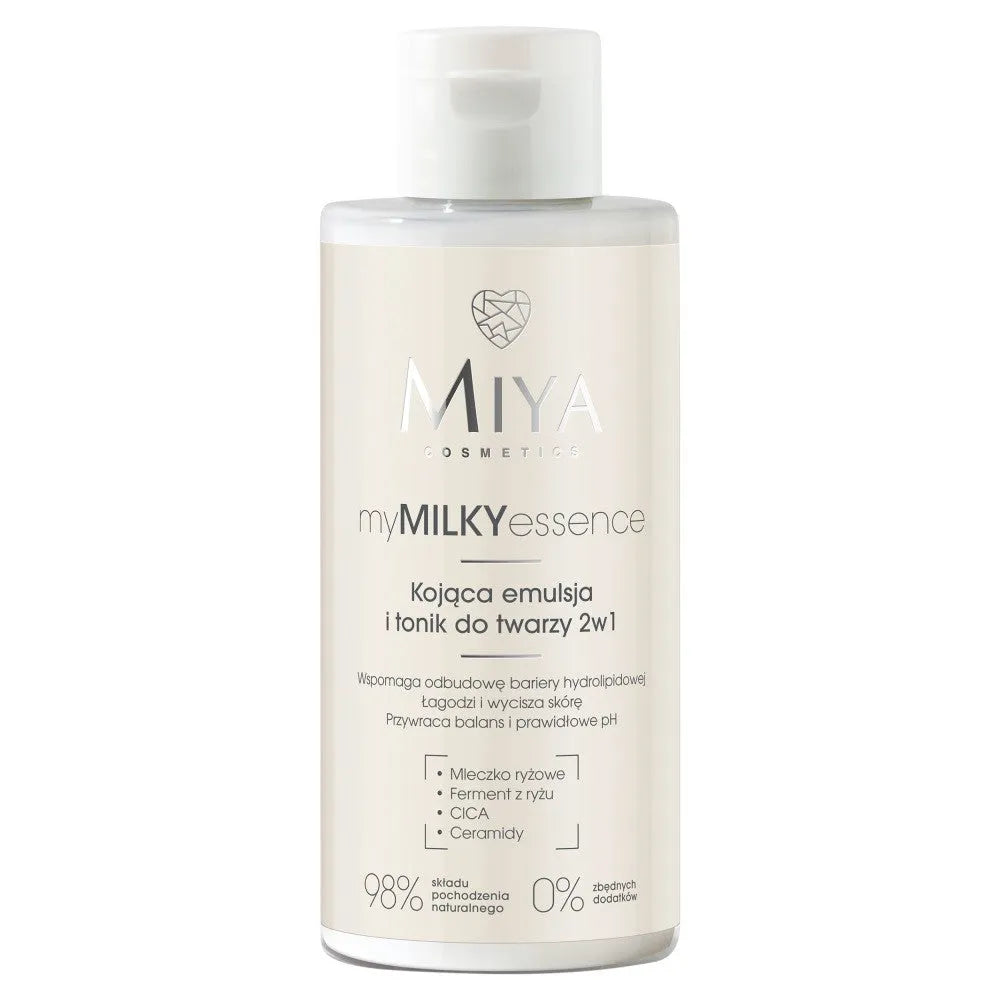 MIYA myMILKYessence Soothing 2-in-1 Face Emulsion and Toner 150 ml - Kosmetika