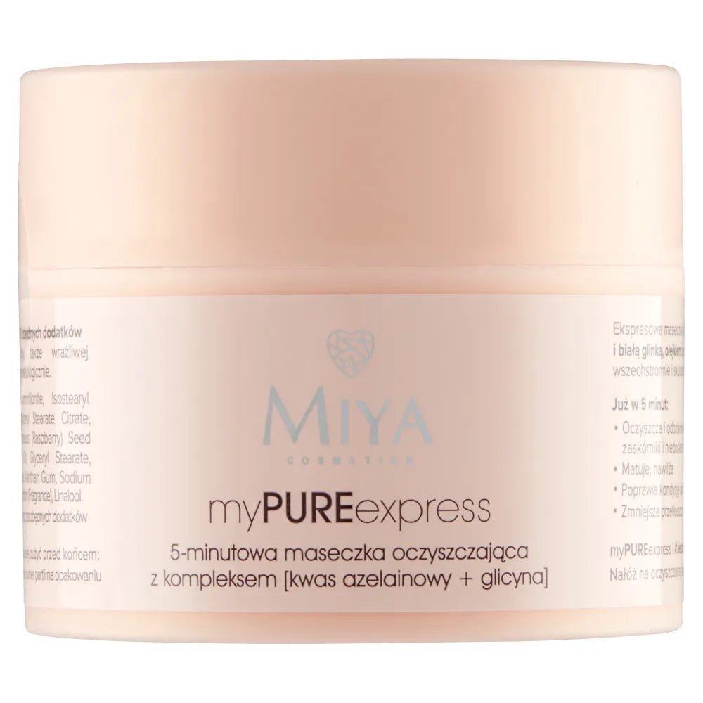 MIYA myPUREexpress Valymo Kaukė 50g - Kosmetika
