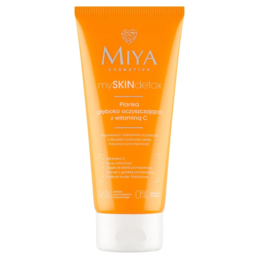 MIYA mySKINdetox Valymo Putos 100ml - Kosmetika