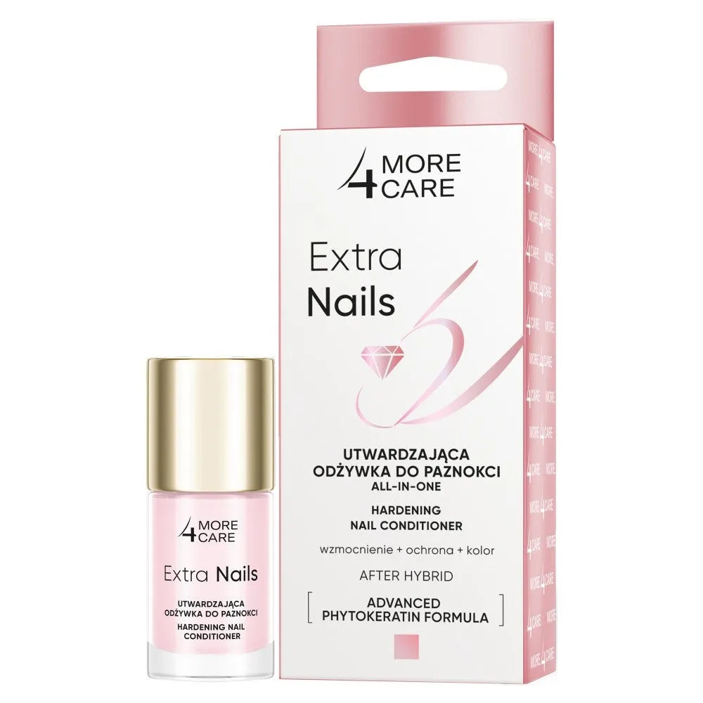 More4Care Extra Nails Stiprinantis Nagų Gydymas Visi Viename 10ml - Kosmetika